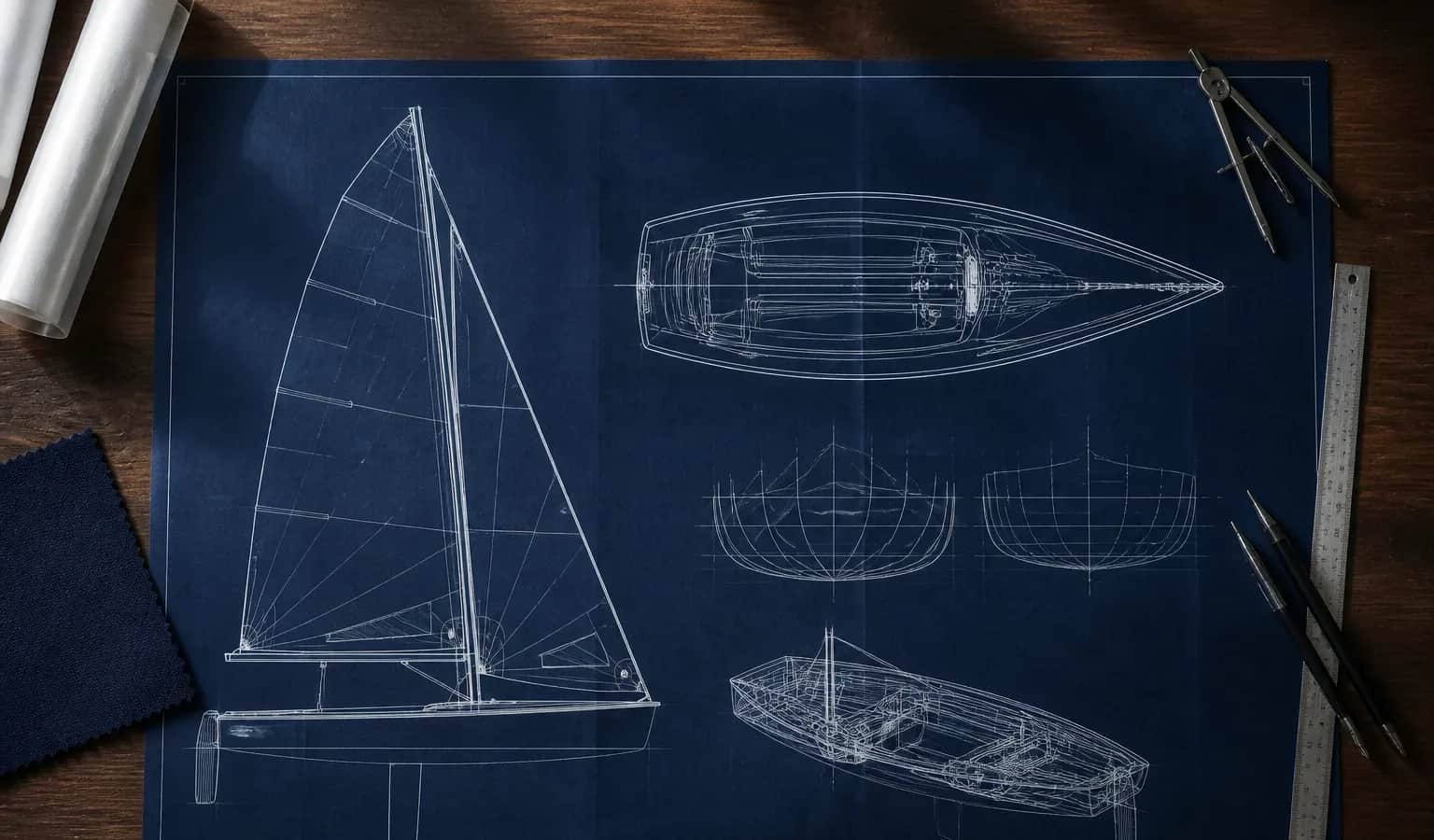 Editorial illustration of RS Sailing RS Aero 5