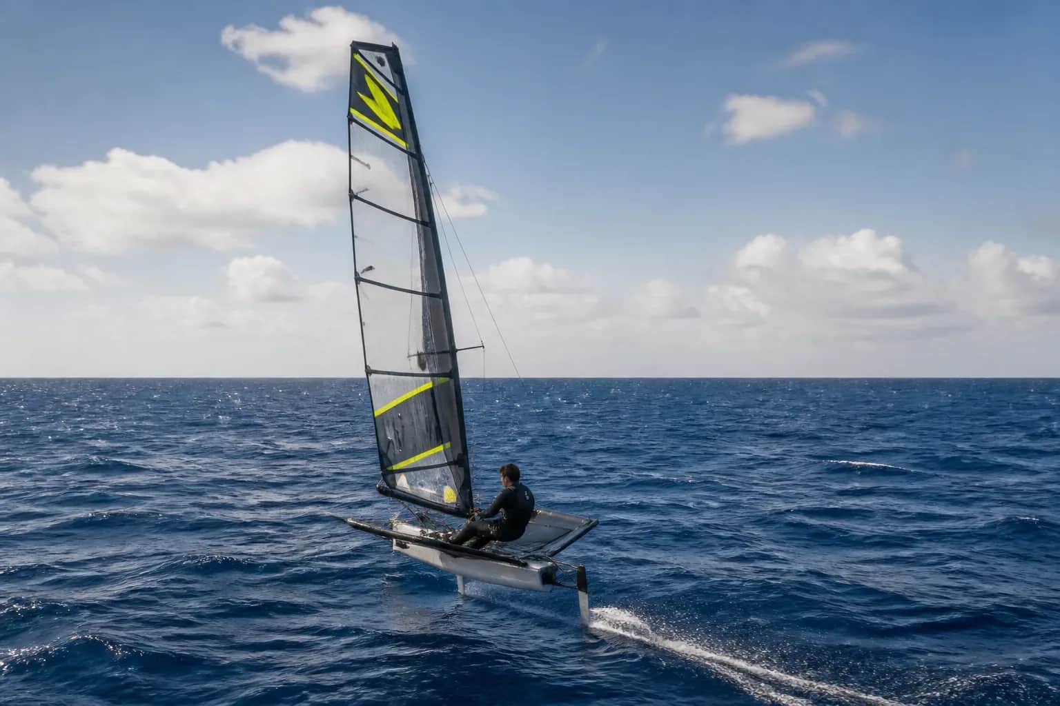 Editorial illustration of WASZP WASZP (one-design foiling dinghy)
