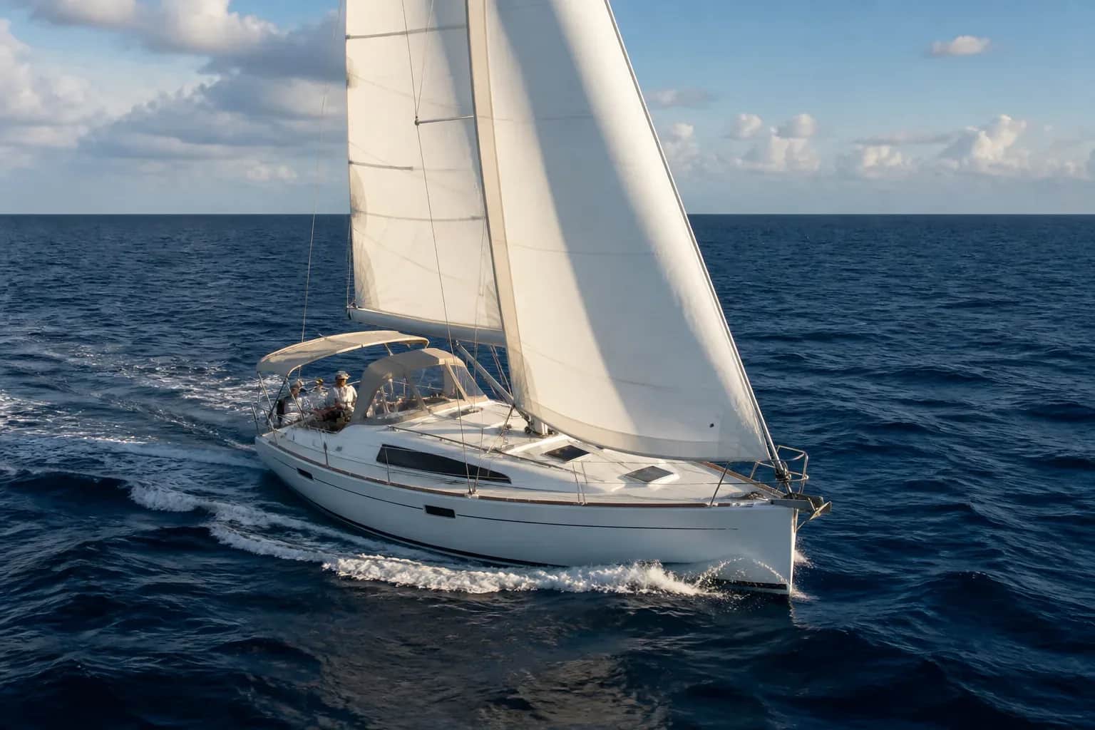 Editorial illustration of Beneteau Oceanis 31